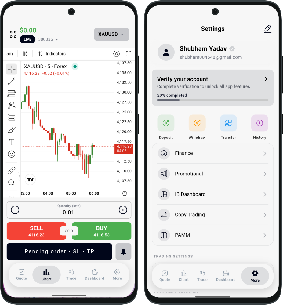 GTX PRIME Android App